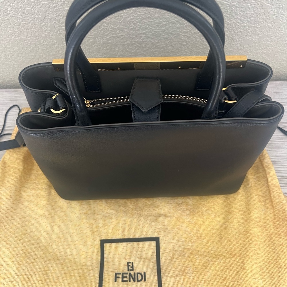 FENDI 2jours Petite Tote w/ long strap - Picture 4 of 15